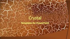  Presentation with old brown paper texture - Colorful slide set enhanced with crackle - craquelures brown surface texture closeup backdrop and a tawny brown colored foreground