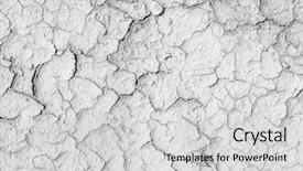  Presentation with salt - Colorful theme enhanced with cracks on the salt ground backdrop and a light gray colored foreground