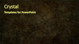  Presentation with soil - Presentation theme featuring cracky soil background background and a wine colored foreground