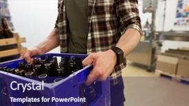  Presentation with craft beer - Cool new theme with craft brewery or non backdrop and a navy blue colored foreground