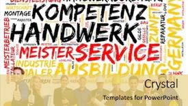  Presentation with gastrointestinal medical concept gerd - Amazing PPT theme having german with workers and architect backdrop and a yellow colored foreground