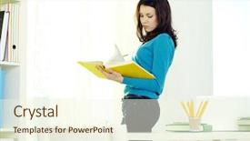  Presentation with answer sheet - Slides enhanced with cramming - searching for the answer background and a  colored foreground