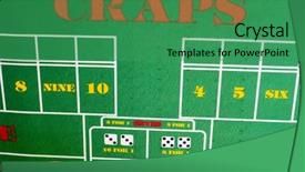 Presentation with farm to table - Presentation theme with craps table background and a  colored foreground