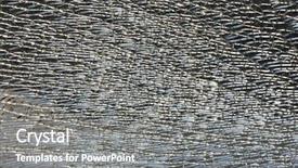  Presentation with broken glass - Slide set enhanced with crash test - broken glass background background and a gray colored foreground