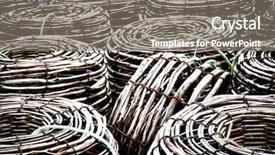  Presentation with old - Beautiful PPT theme featuring cray - old crayfish pots - strahan backdrop and a gray colored foreground