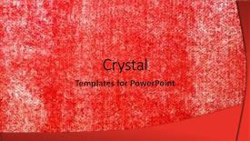  Presentation with crayon - Slides with crayon art - brushstrokes of different colors background and a red colored foreground