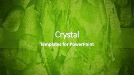  Presentation with crayon - Cool new PPT theme with crayon art - colored background texture backdrop and a shamrock green colored foreground