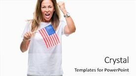  Presentation with middle america - Cool new theme with crazy and yelling with raise backdrop and a white colored foreground