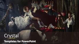  Presentation with trees animals - Beautiful PPT layouts featuring crazy-punk-wedding-surrounded backdrop and a tawny brown colored foreground