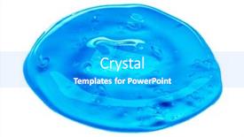  Presentation with beauty cosmetic - PPT layouts enhanced with enzymes - cream gel transparent cosmetic sample background and a light gray colored foreground