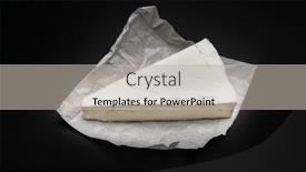  Presentation with healthy nutrition - Presentation enhanced with creame-cheese-brie-on-black background and a light gray colored foreground