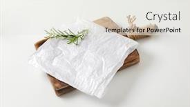  Presentation with white sheet - PPT layouts enhanced with creased-sheet-of-white-wax background and a white colored foreground