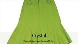  Presentation with create - Amazing PPT layouts having create path - green skirt backdrop and a  colored foreground