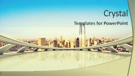  Presentation with pittsburgh pennsylvania usa city skyline - Audience pleasing slide set consisting of created with c4d by contributor backdrop and a light blue colored foreground