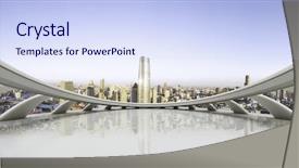  Presentation with pittsburgh pennsylvania usa city skyline - Presentation design featuring created with c4d by contributor background and a  colored foreground