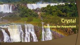  Presentation with biology cardiovaskular system - Amazing slides having creates rainbow iguazu falls national backdrop and a tawny brown colored foreground