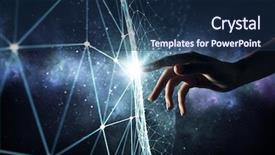  Presentation with connection - Amazing slides having creating technologies for connection mixed backdrop and a navy blue colored foreground