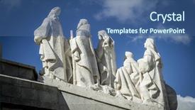  Presentation with city of los angeles ca - Cool new presentation theme with creation bible - cerro de los angeles is backdrop and a ocean colored foreground