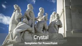  Presentation with los angeles - Audience pleasing slide set consisting of creation bible - cerro de los angeles is backdrop and a gray colored foreground