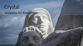  Presentation with creation - Slide set enhanced with creation bible - cerro de los angeles is background and a  colored foreground