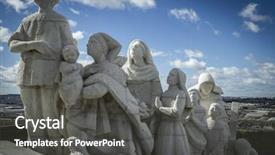  Presentation with los angeles - Amazing slide set having creation bible - praying cerro de los angeles backdrop and a dark gray colored foreground