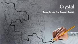  Presentation with hand drawn cartoon of sports - Amazing slide deck having creative abstract winning - close up of hand drawing backdrop and a gray colored foreground