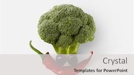  Presentation with white healthy food - Beautiful PPT layouts featuring creative-composition-in-the-shape backdrop and a light gray colored foreground