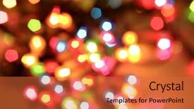  Presentation with creative - Amazing theme having creative event - abstract colorful background backdrop and a red colored foreground