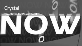  Presentation with hiring - Slide deck featuring creative image of now concept background and a gray colored foreground