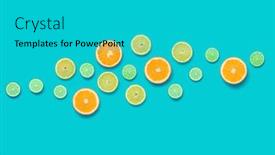  Presentation with pop art - Amazing slide set having creative-layout-made-of-colorful backdrop and a teal colored foreground