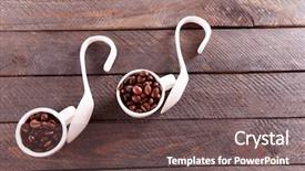  Presentation with creative - Colorful slide deck enhanced with creative musical notes on wooden backdrop and a  colored foreground