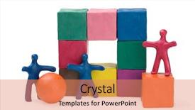  Presentation with decision - Beautiful presentation theme featuring creative people abstract - business teamwork - right decision backdrop and a  colored foreground