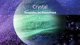  Presentation with cosmic - Slides consisting of creative-picture-with-abstract-planet background and a cobalt blue colored foreground