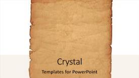  Presentation with scroll paper - Audience pleasing theme consisting of credence - antique scroll paper isolated backdrop and a coral colored foreground