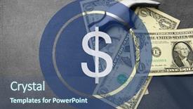  Presentation with credit repair - Presentation design with credit repair - dollar icon money with hammer background and a ocean colored foreground