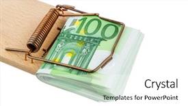  Presentation with euro zone - Beautiful theme featuring background with space for text backdrop and a coral colored foreground