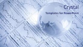  Presentation with statistics - PPT layouts featuring credit union - statistics background and a sky blue colored foreground