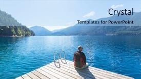  Presentation with shenandoah national park big meadows - Slide set consisting of crescent at olympic national park background and a  colored foreground