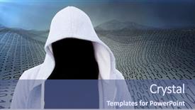  Presentation with crime - Theme consisting of crime mapping - digital composite of foreground background and a ocean colored foreground