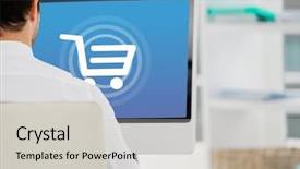  Presentation with crime - Colorful PPT layouts enhanced with crime mapping - digital composite of person using backdrop and a light gray colored foreground