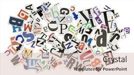  Presentation with newspapers - Audience pleasing presentation theme consisting of british flag on old canvas texture backdrop and a coral colored foreground