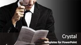  Presentation with black man - Audience pleasing theme consisting of crime news - portrait of handsome young man backdrop and a dark gray colored foreground