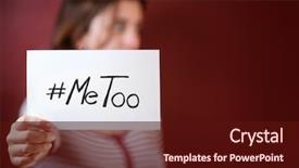  Presentation with crime against women - Slide deck enhanced with crime women - young adult woman holding background and a wine colored foreground