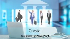  Presentation with technology law - Amazing PPT theme having criminal justice technology - law concept lawyer workplace backdrop and a light blue colored foreground