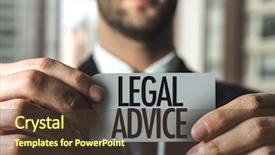  Presentation with criminal justice - Beautiful theme featuring criminal justice technology - legal advice backdrop and a tawny brown colored foreground