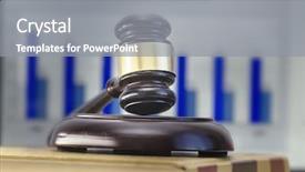  Presentation with legal - Beautiful PPT layouts featuring criminal justice technology - legal law concept image gavel backdrop and a gray colored foreground