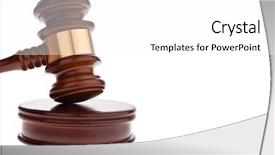 Presentation with auction - Amazing PPT layouts having criminallaw - judge or auction hammer hammer backdrop and a white colored foreground