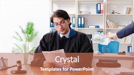  Presentation with lactation young woman breastfeeding - Slide set featuring criminal penalties - young woman visiting male lawyer background and a coral colored foreground