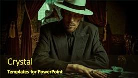  Presentation with gangster - PPT layouts enhanced with criminal-world-of-the-mafia background and a wine colored foreground