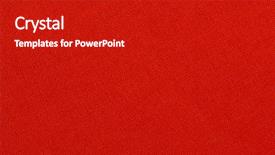  Presentation with textile - Slides having crimson - bright red textile texture red background and a crimson colored foreground